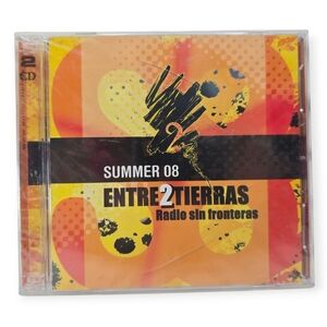 Entre2Tierras Summer 08 Promo 2-CD‎ Album Latin Alt Rock Reggaeton Indie Rare